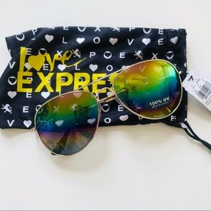 NWT | Express Aviator Sunglasses